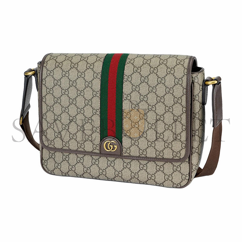 GUCCI OPHIDIA GG MEDIUM MESSENGER BAG 761741 (28*22*8cm)